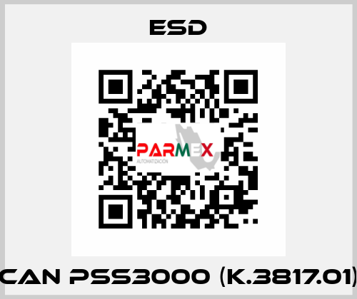 CAN PSS3000 (K.3817.01) ESD