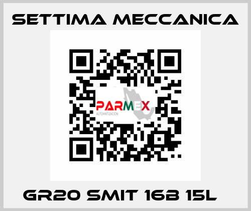 GR20 SMIT 16B 15L   Settima Meccanica