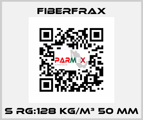 S RG:128 KG/M³ 50 MM Fiberfrax