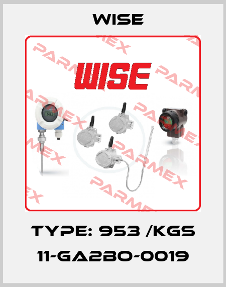 Type: 953 /KGS 11-GA2BO-0019 Wise
