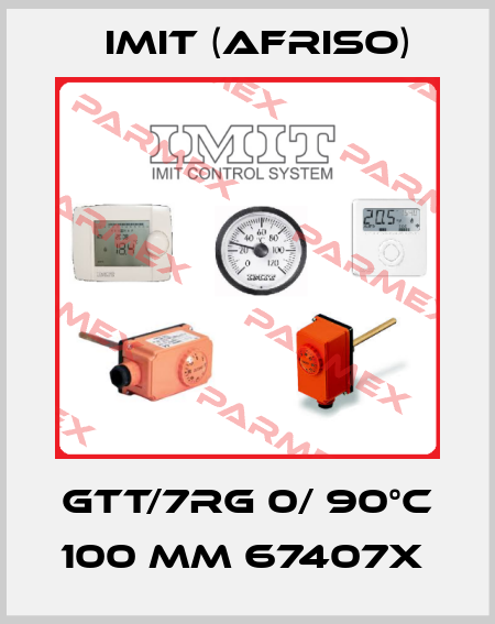 GTT/7RG 0/ 90°C 100 mm 67407x  IMIT (Afriso)