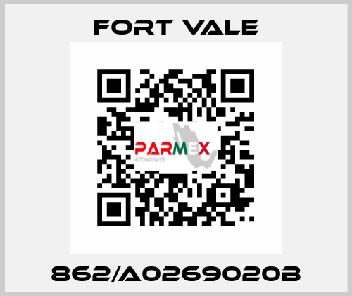 862/A0269020B Fort Vale