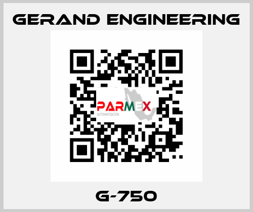 G-750 Gerand Engineering