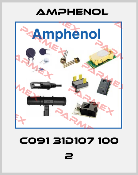 C091 31D107 100 2 Amphenol