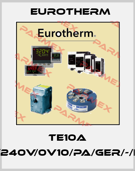 TE10A 40A/240V/0V10/PA/GER/-/Fuse Eurotherm