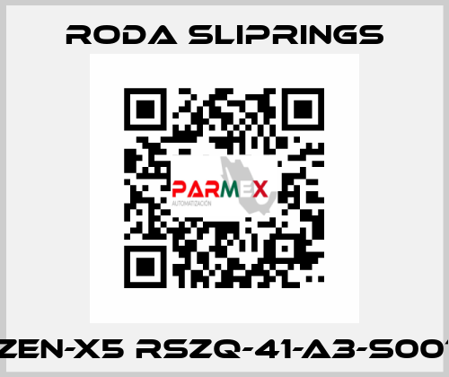 ZEN-X5 RSZQ-41-A3-S001 Roda Sliprings