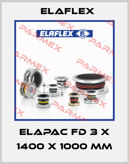 ELAPAC FD 3 x 1400 x 1000 mm Elaflex