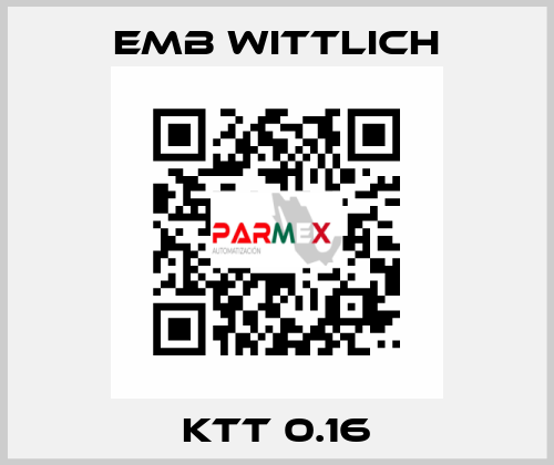 KTT 0.16 EMB Wittlich