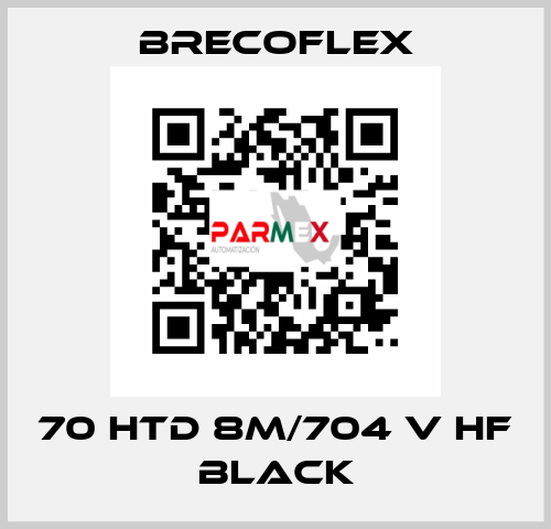 70 HTD 8M/704 V HF Black Brecoflex