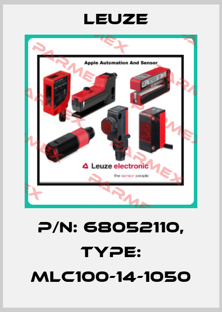 p/n: 68052110, Type: MLC100-14-1050 Leuze
