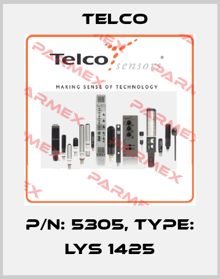 p/n: 5305, Type: LYS 1425 Telco