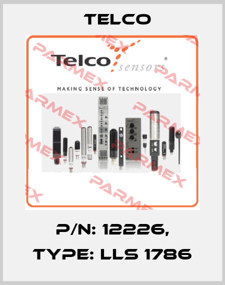 p/n: 12226, Type: LLS 1786 Telco