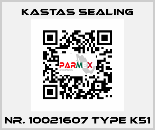 Nr. 10021607 Type K51 Kastas Sealing