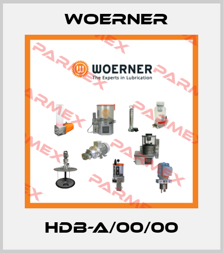 HDB-A/00/00 Woerner
