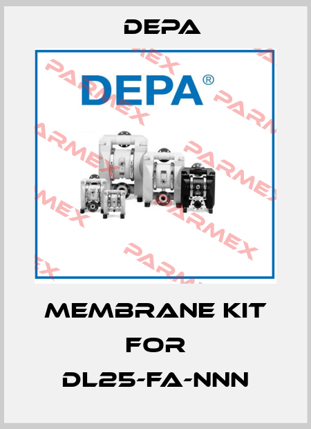 Membrane kit for DL25-FA-NNN Depa