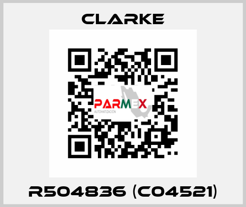  R504836 (C04521) Clarke