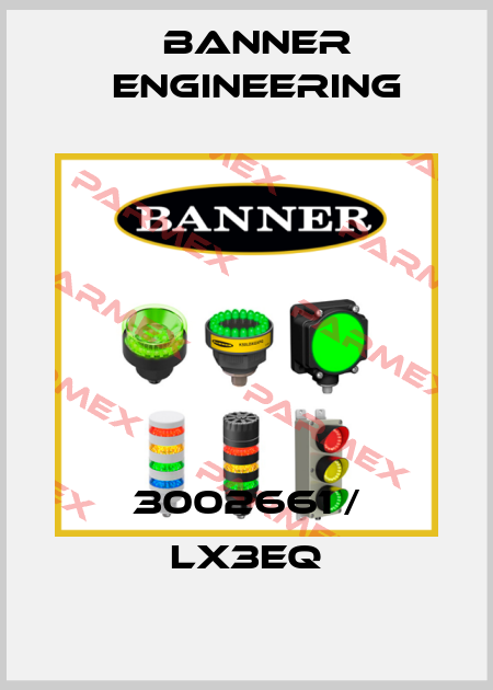 3002661 / LX3EQ Banner Engineering