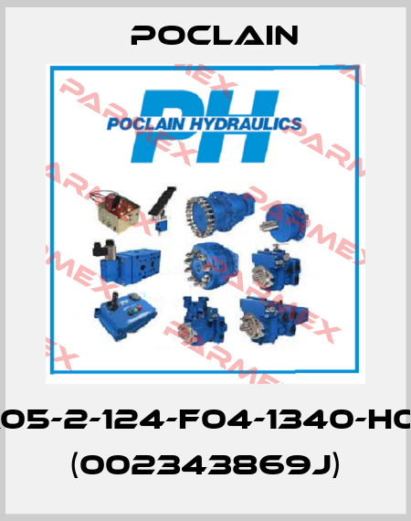 MK05-2-124-F04-1340-H000 (002343869J) Poclain