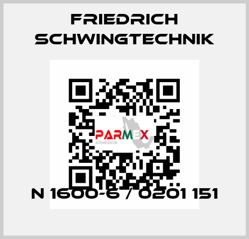 N 1600-6 / 0201 151 Friedrich Schwingtechnik