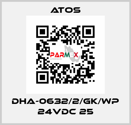 DHA-0632/2/GK/WP 24VDC 25 Atos