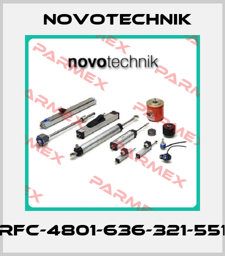 RFC-4801-636-321-551 Novotechnik