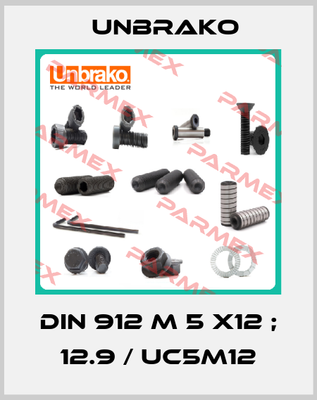 DIN 912 M 5 x12 ; 12.9 / UC5M12 Unbrako