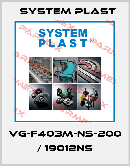 VG-F403M-NS-200 / 19012NS System Plast