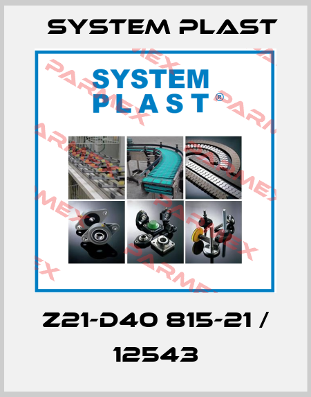 Z21-D40 815-21 / 12543 System Plast
