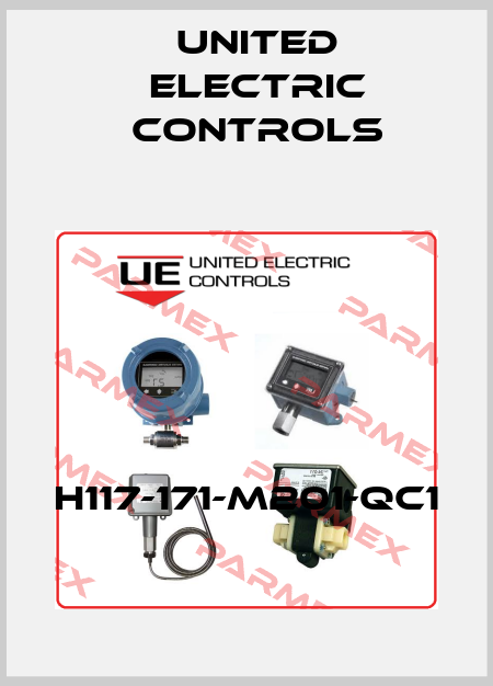 H117-171-M201-QC1 United Electric Controls