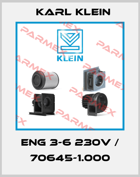 ENG 3-6 230V / 70645-1.000 Karl Klein