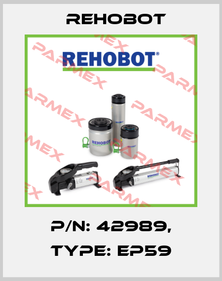 p/n: 42989, Type: EP59 Rehobot
