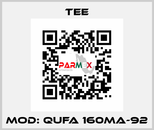 Mod: QUFA 160MA-92 TEE