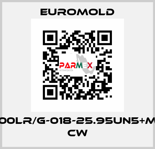 (M400LR/G-018-25.95UN5+MWS) CW EUROMOLD