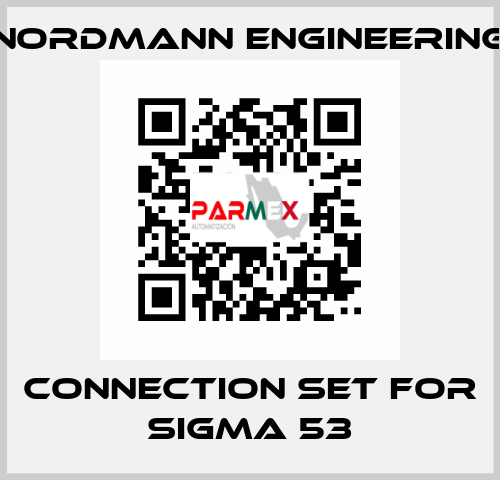 Connection set for SIGMA 53 NORDMANN ENGINEERING