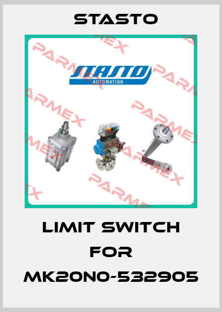 Limit switch for MK20N0-532905 STASTO