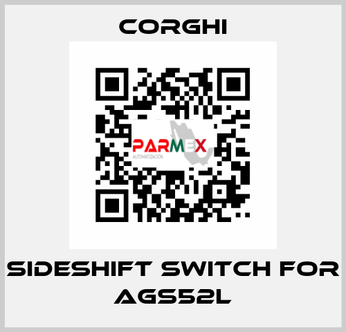 sideshift switch for AGS52L Corghi