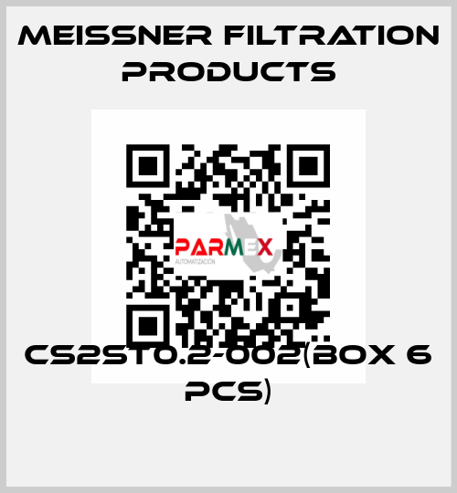 CS2ST0.2-002(Box 6 pcs) Meissner Filtration Products