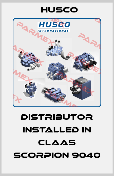 Distributor installed in Claas Scorpion 9040 Husco