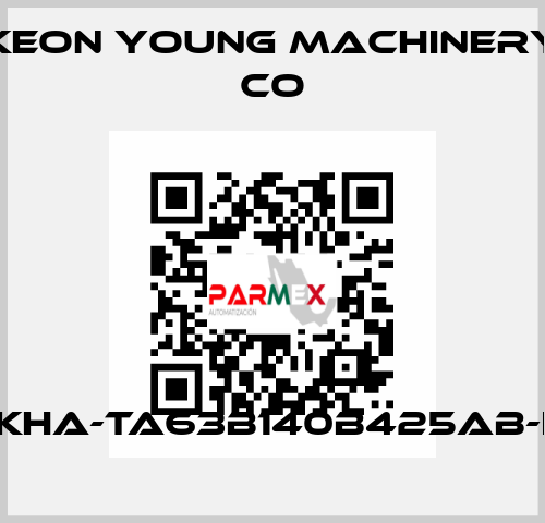 KHA-TA63B140B425AB-I Keon Young Machinery Co