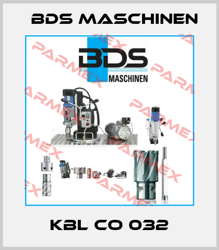 KBL CO 032 BDS Maschinen