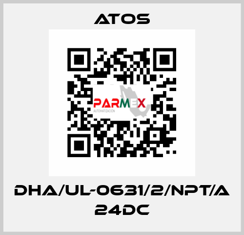 DHA/UL-0631/2/NPT/A 24DC Atos