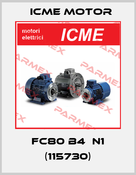 FC80 B4  N1 (115730) Icme Motor