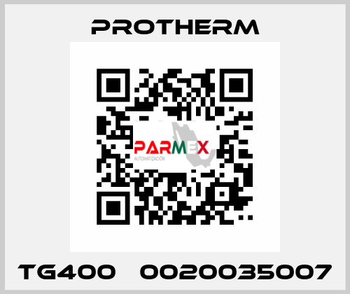 TG400   0020035007 PROTHERM