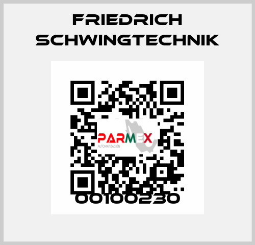 00100230 Friedrich Schwingtechnik