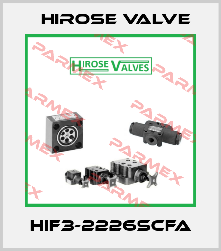 HIF3-2226SCFA Hirose Valve