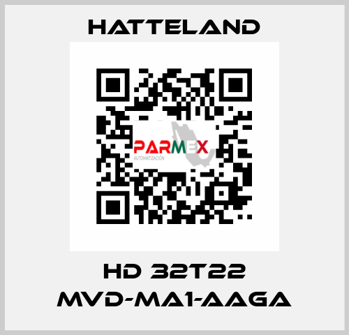 HD 32T22 MVD-MA1-AAGA HATTELAND