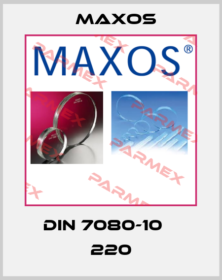 DIN 7080-10 ⌀ 220 Maxos