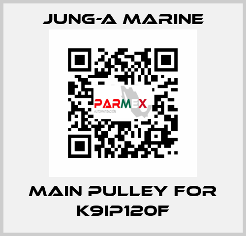 main pulley for K9IP120F JUNG-A MARINE