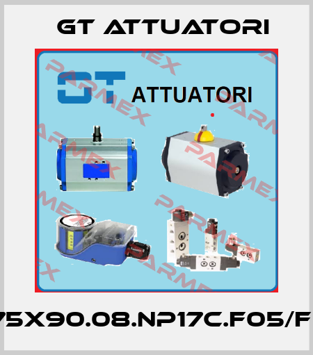 GTKB.75x90.08.NP17C.F05/F07.000 GT Attuatori
