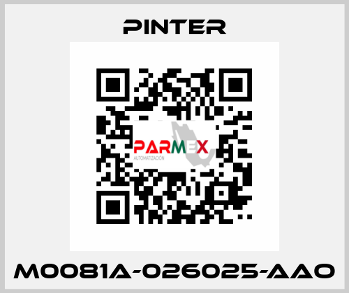 M0081A-026025-AAO Pinter